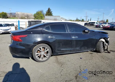 2016 Nissan Maxima 3.5S z USA, uszkodzony, nr VIN 1N4AA6AP3GC442267